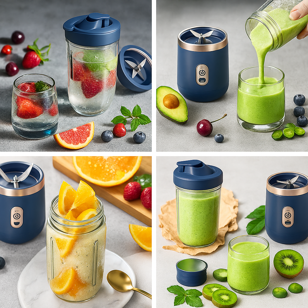 Blender portable 2 en 1 pour une routine healthy
